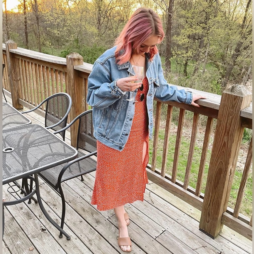 ❤️‍🔥 Reformation Crimini Slip Dress in Montana ❤️‍🔥 - Picture 9 of 9